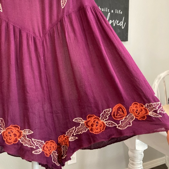 Free People Floral Embroidered Romper - Picture 4 of 6